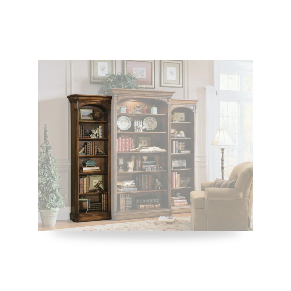مكتبة ورفوف كتب ديكورية معمارية فاخر هوكر للأثاث (Hooker Furniture)