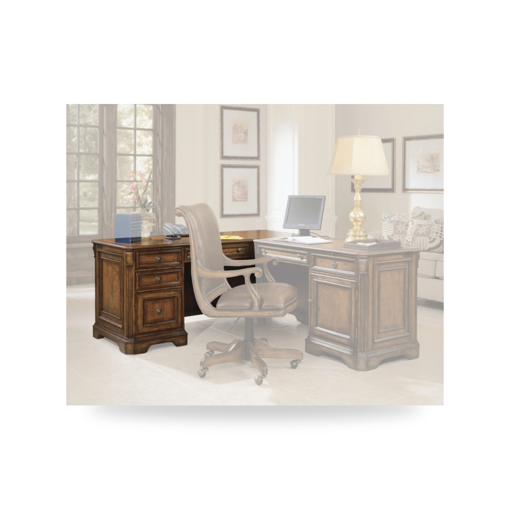 مكتب Brookhaven Pedestal هوكر فيرنتشر Hooker Furniture