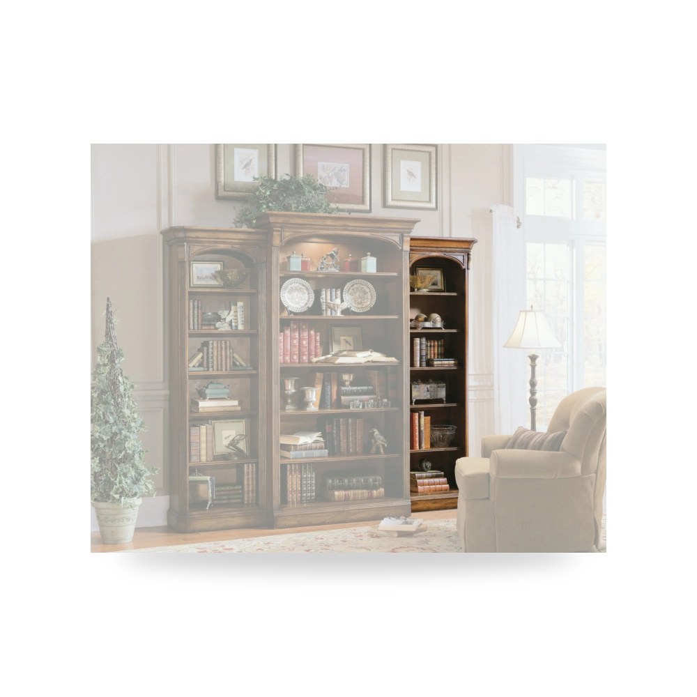 مكتبة ورفوف كتب ديكورية معمارية فاخر هوكر للأثاث (Hooker Furniture)