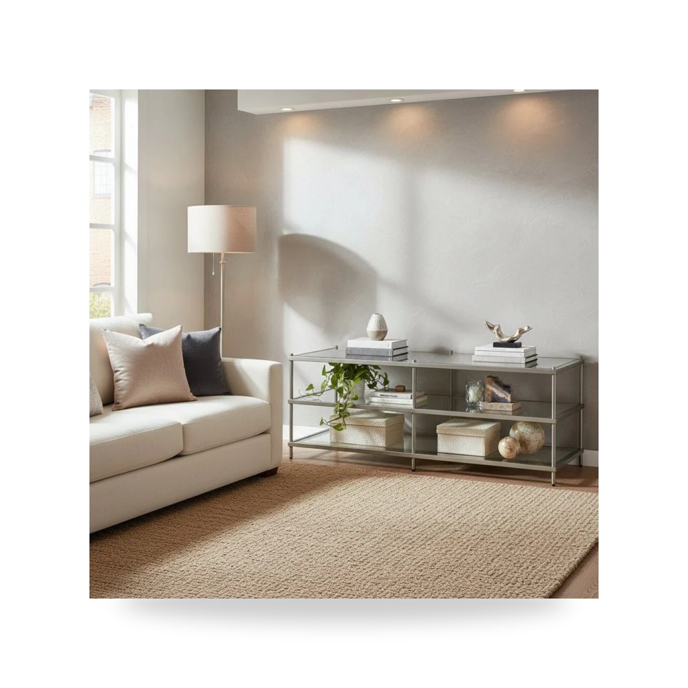 طاولة قهوة لغرفة المعيشة Luxe Champagne Metal موديل CVFZR5225 Crestview