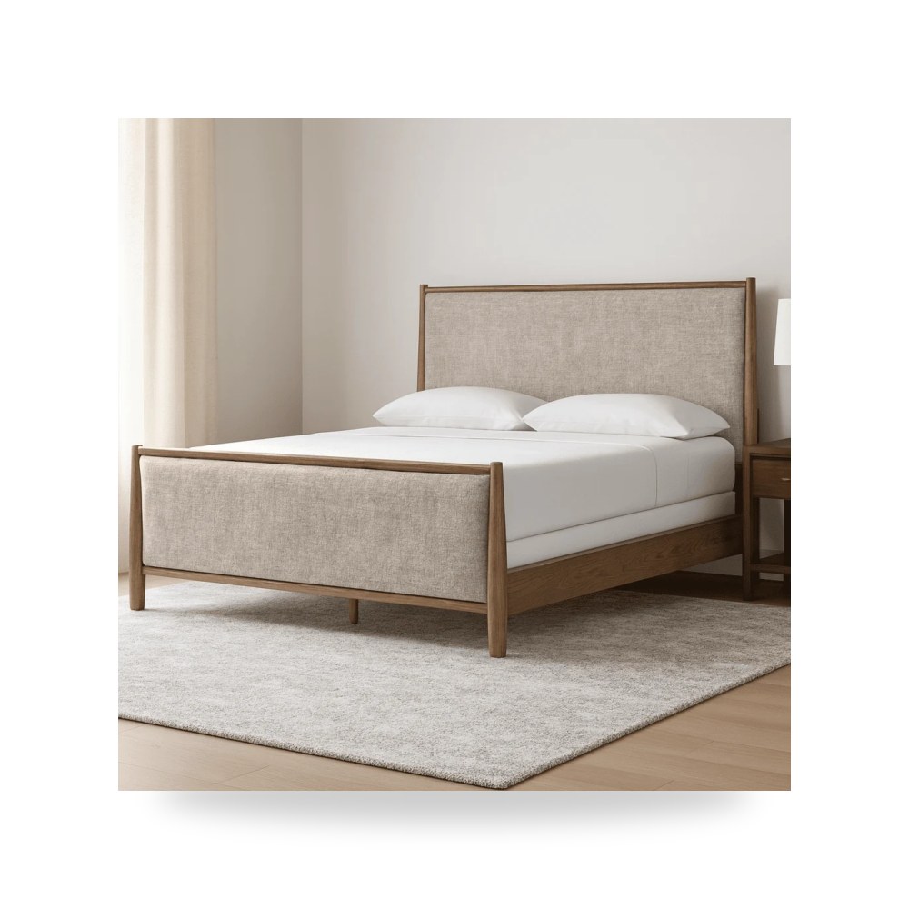 سرير نوم فاخر - سرير Roanhowe Ashley معتمد - طراز B769-KingBed