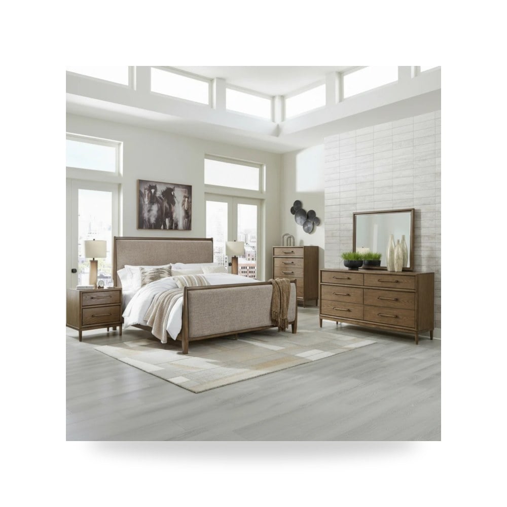 أثاث غرف نوم وأسرّة - طقم غرفة نوم Ashley موديل B769 KingSet