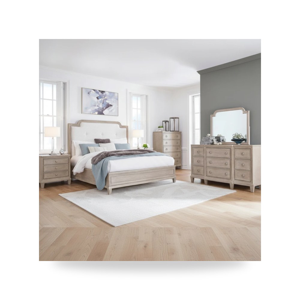 أثاث غرف نوم وأسرّة - طقم غرفة نوم Ashley موديل B922 KingSet