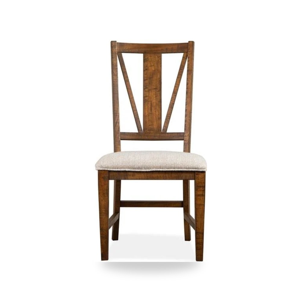 أثاث غرف نوم وأسرّة - كرسي أحمر Seat معتمد - من Magnussen Home - طراز D4398-62
