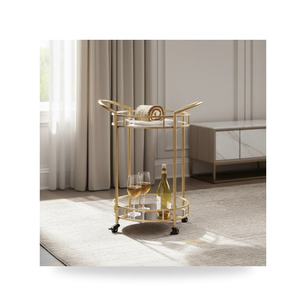 مرآة ديكور جدارية Serving Carts Ashley موديل A4000099
