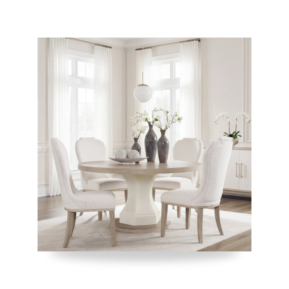 كرسي طعام فاخر - طقم غرفة طعام Ashley موديل D922 50Set