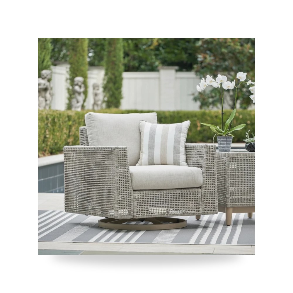 كرسي جلوس بتصميم أنيق - Outdoor Chairs Ashley موديل P798 821 - من - طراز