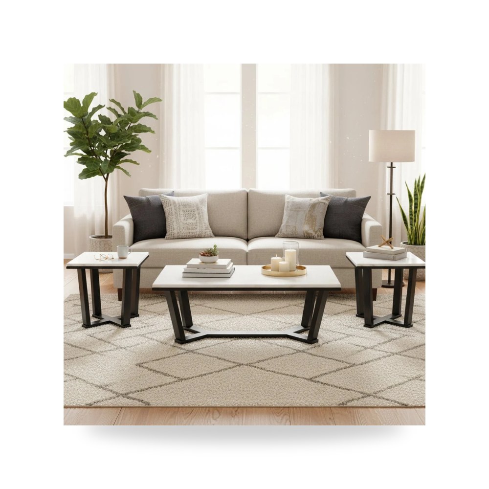 طقم طاولات آشلي Ashley Furniture موديل T770 set موديل T770-set