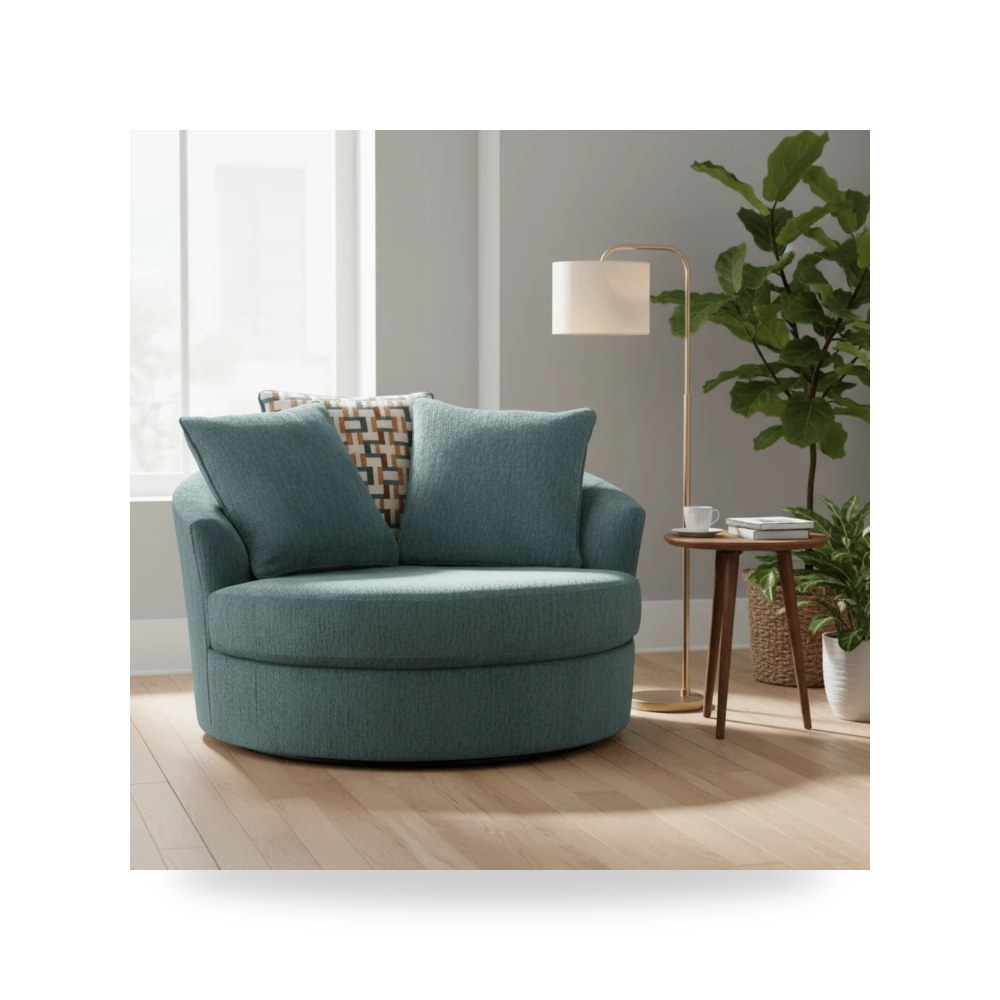كرسي جلوس بتصميم أنيق - كرسي Laylabrook Swivel معتمد - طراز 9220621