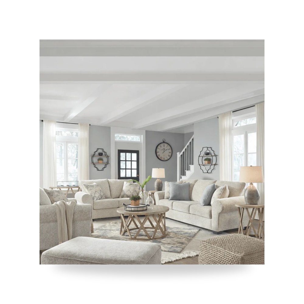كنب وجلسات جلوس فاخرة - أريكة SofaSet Ashley معتمد - طراز 38901-set