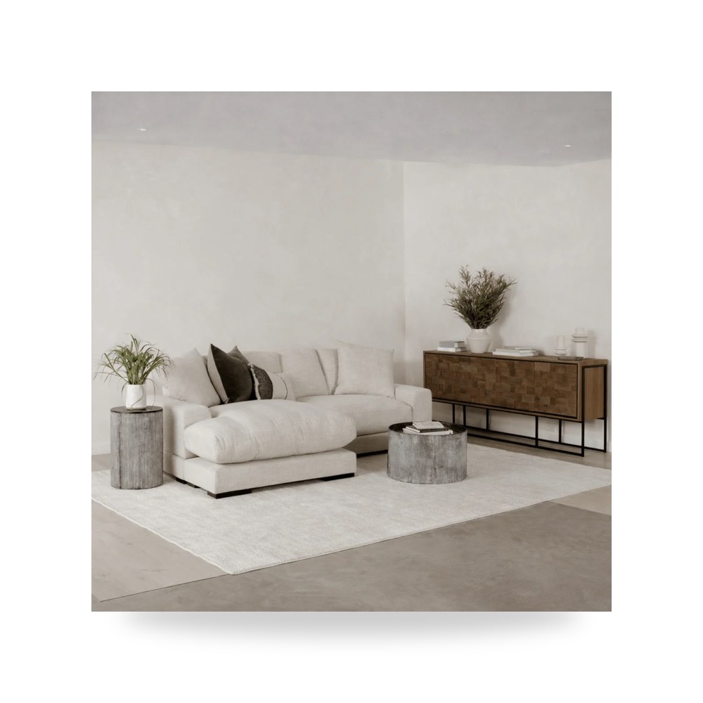 كراسي ومقاعد فاخرة - أريكة زاوية Plunge Sahara Moes - من Moe's Home - طراز TN-1004-21