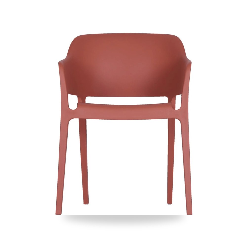كراسي ومقاعد فاخرة - Outdoor Living أحمر Moe's Home - طراز QX-1011-04