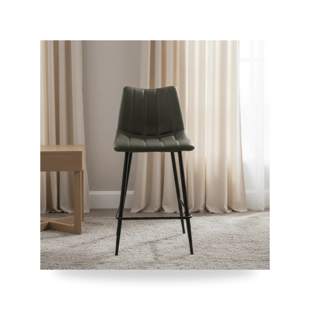 كراسي ومقاعد فاخرة - Counter Stools أخضر Moe's Home - طراز UU-1002-27