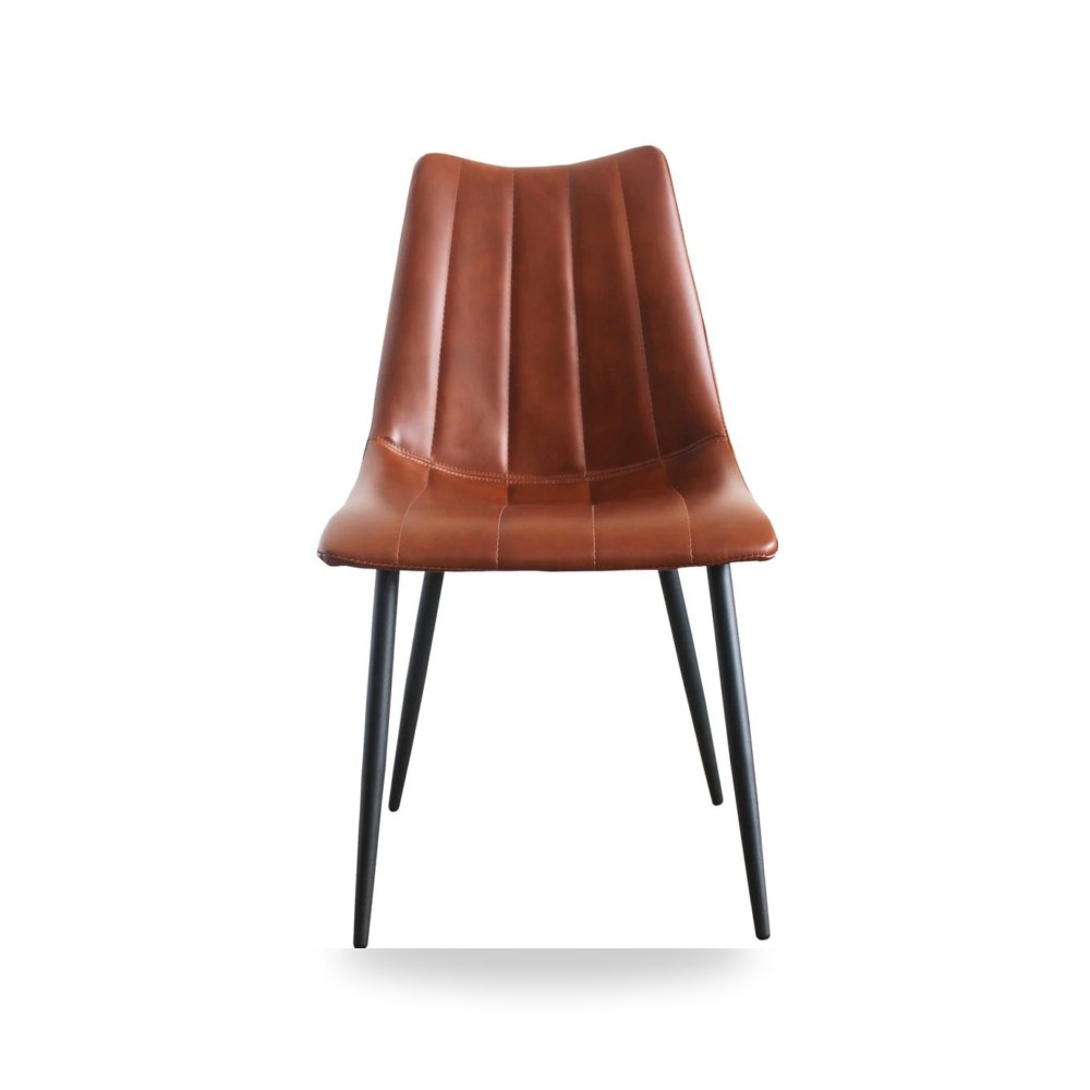 كرسي طعام فاخر - كرسي طعام بني Alibi Brown M2 Moes - من Moe's Home - طراز UU-1022-03