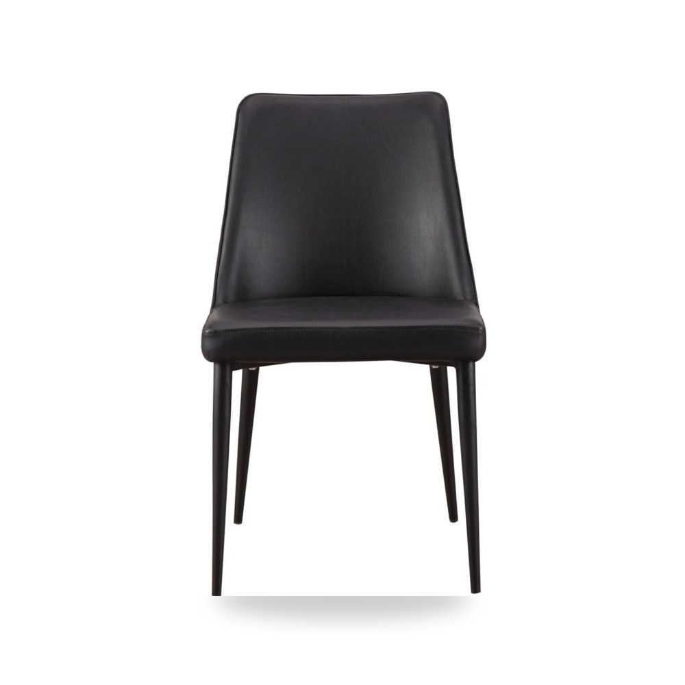 كرسي طعام فاخر - كرسي طعام أسود Moe's Home موديل YM 1006 02 - طراز YM-1006-02
