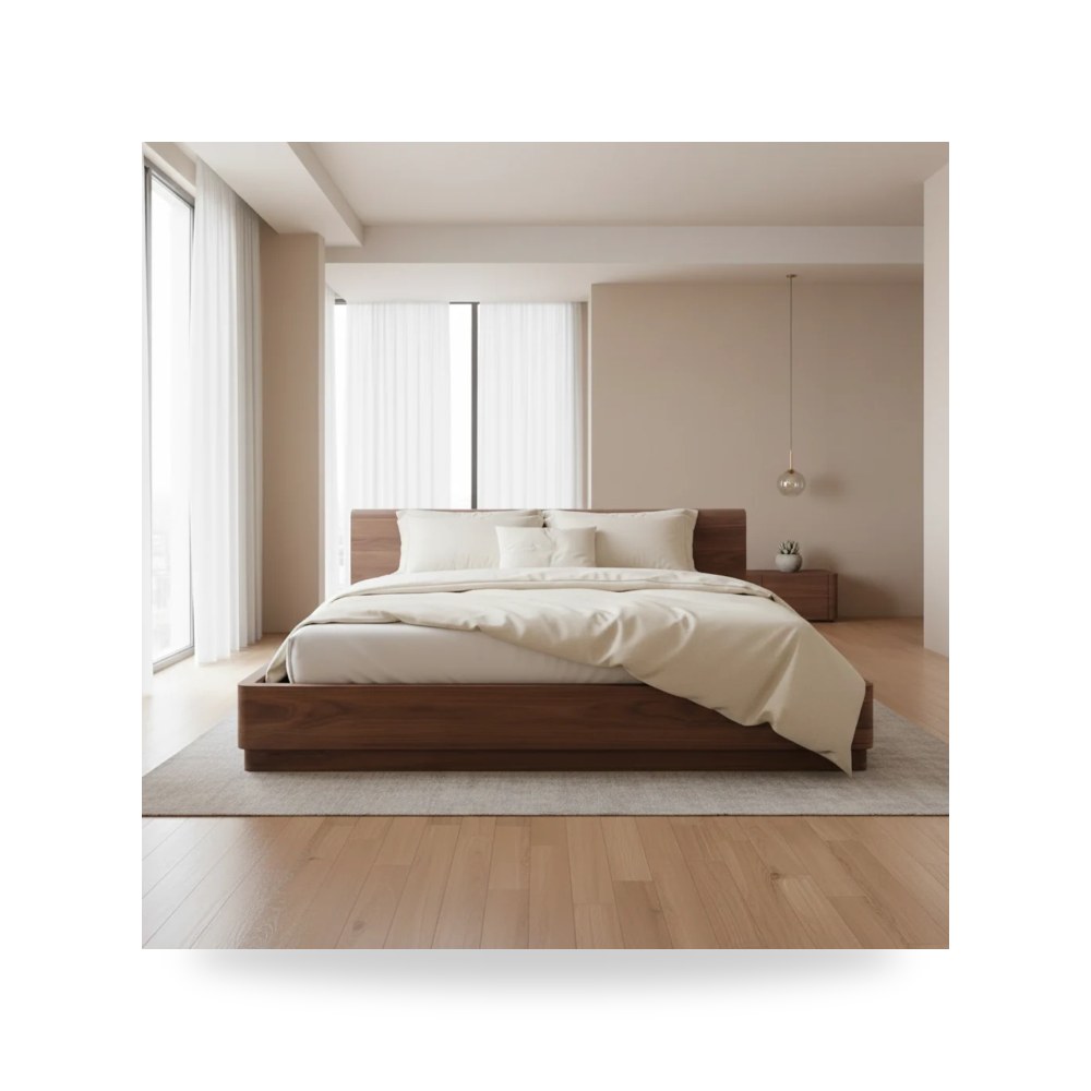 سرير نوم فاخر - سرير نوم Moe's Home موديل YR 1005 03 - طراز YR-1005-03