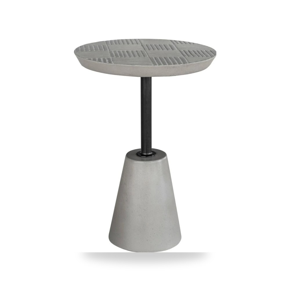 طاولة Foundation Outdoor Accent رمادي موديل BQ-1046-25 Moe's Home