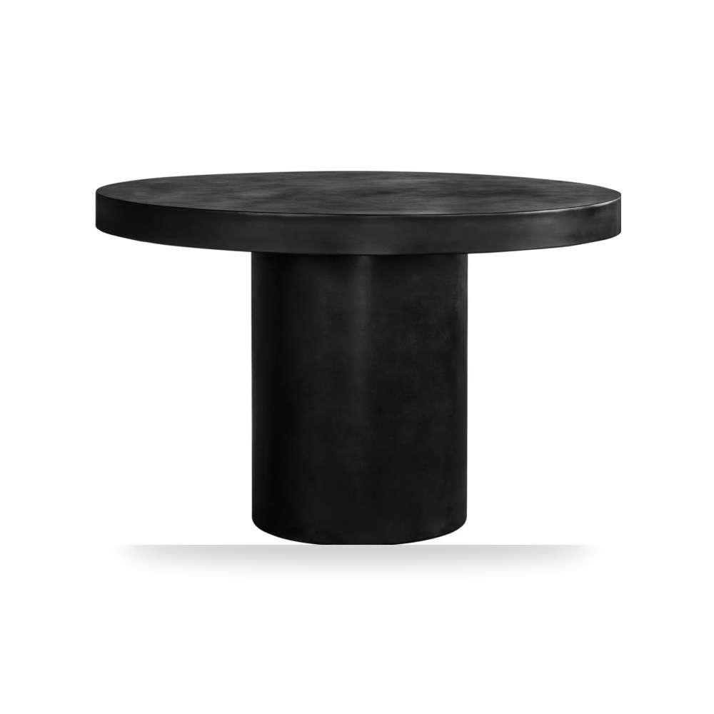 طاولة طعام أسود Cassius Outdoor Moes موديل BQ-1057-02 Moe's Home