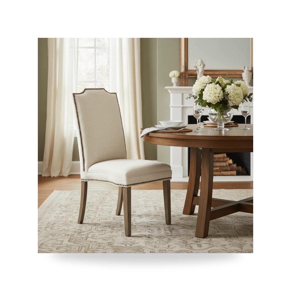 كرسي جلوس بتصميم أنيق - كرسي Fairfield Chair موديل 1244 14 M - طراز 1244-14-M