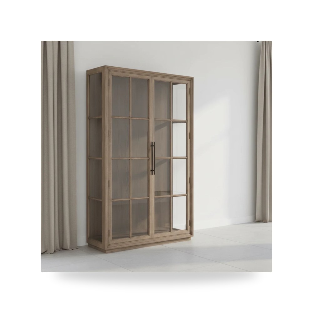 كراسي ومقاعد فاخرة - Product OverviewEverett Curio Cabinet خزانة - من Fairfield Chair
