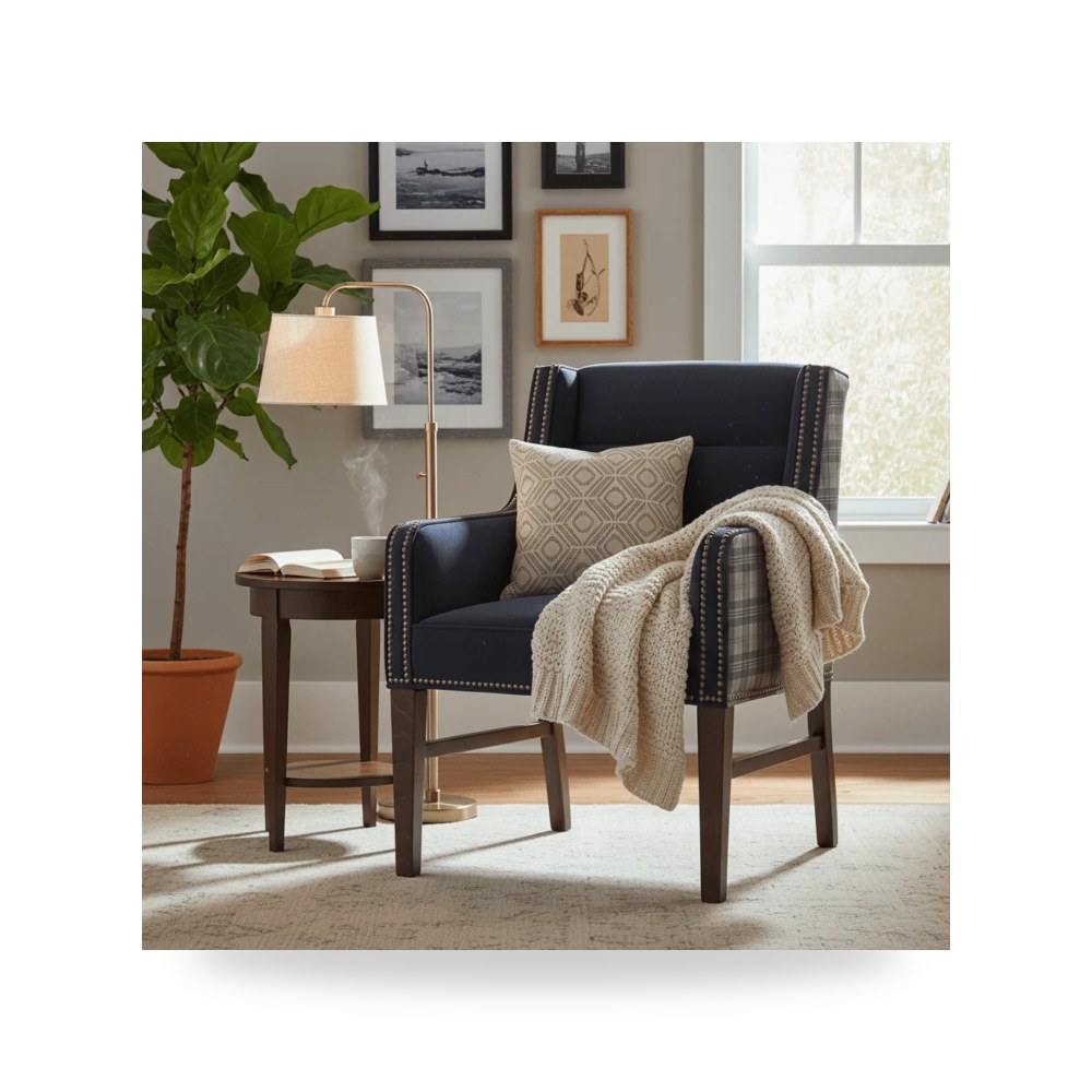 كرسي جلوس بتصميم أنيق - Product OverviewFiona Occasional Chair كرسي - من Fairfield Chair
