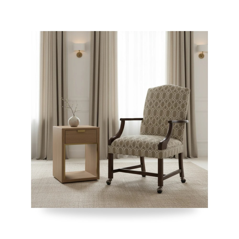 كرسي جلوس بتصميم أنيق - كرسي Addison Occasional معتمد - من Fairfield Chair - طراز 1082-A4