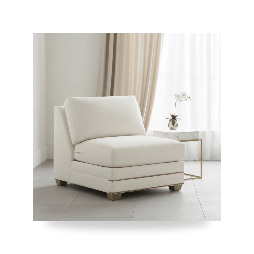 كرسي جلوس بتصميم أنيق - Product OverviewAvalon Armless Chair كرسي - من Fairfield Chair