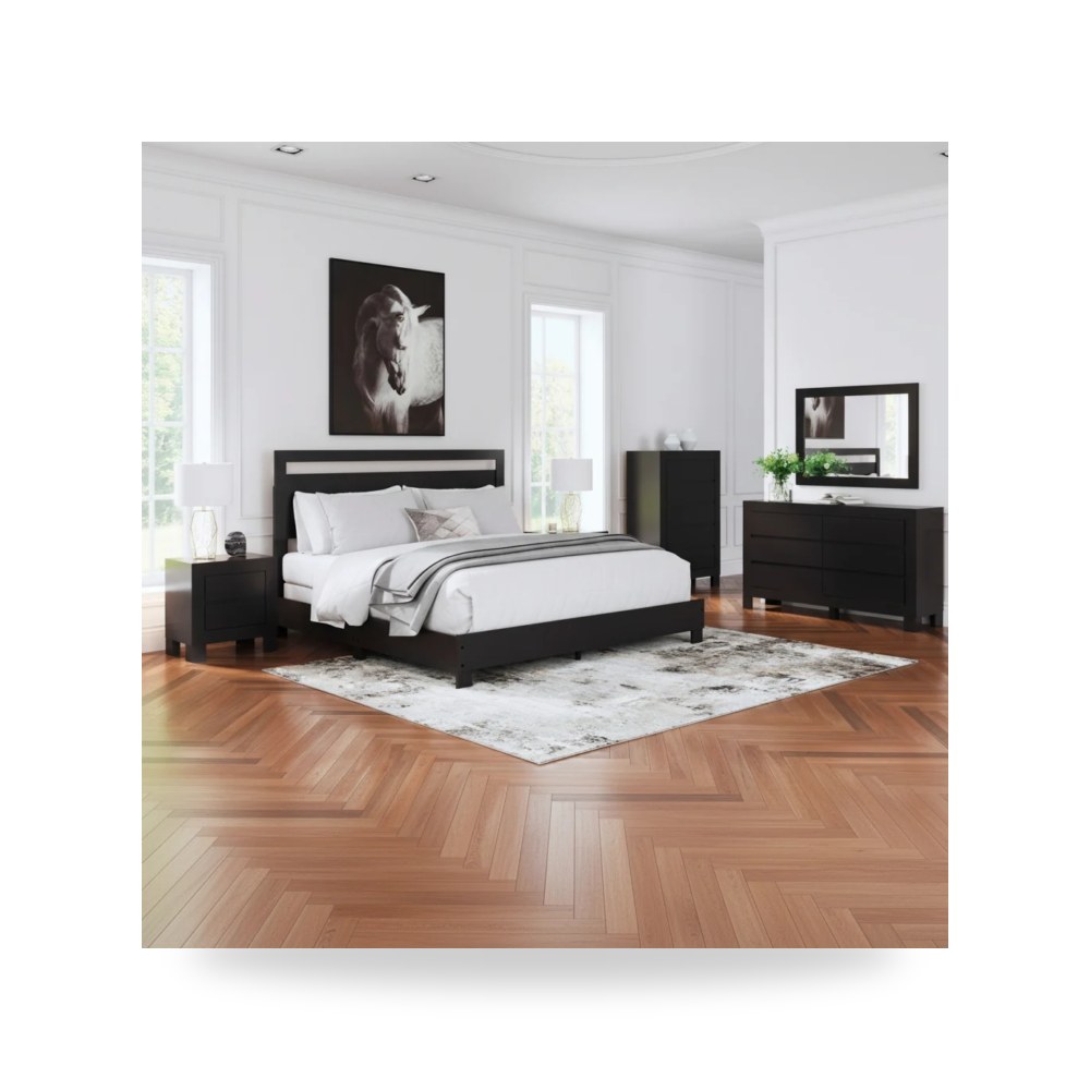 أثاث غرف نوم وأسرّة - طقم غرفة نوم Ashley موديل B4808 King - من - طراز
