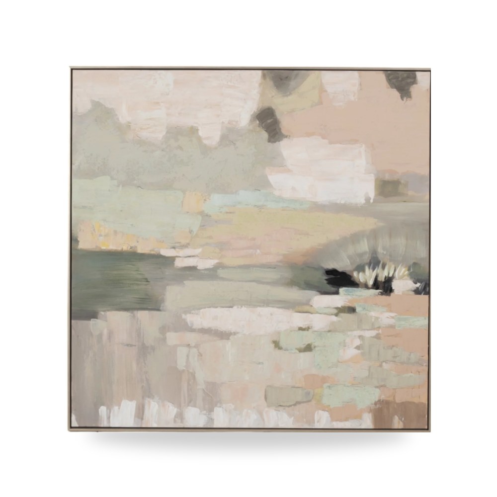لوحة جدارية فنية 40x40 Harmony Handpainted Sagebrook Home موديل EV70323