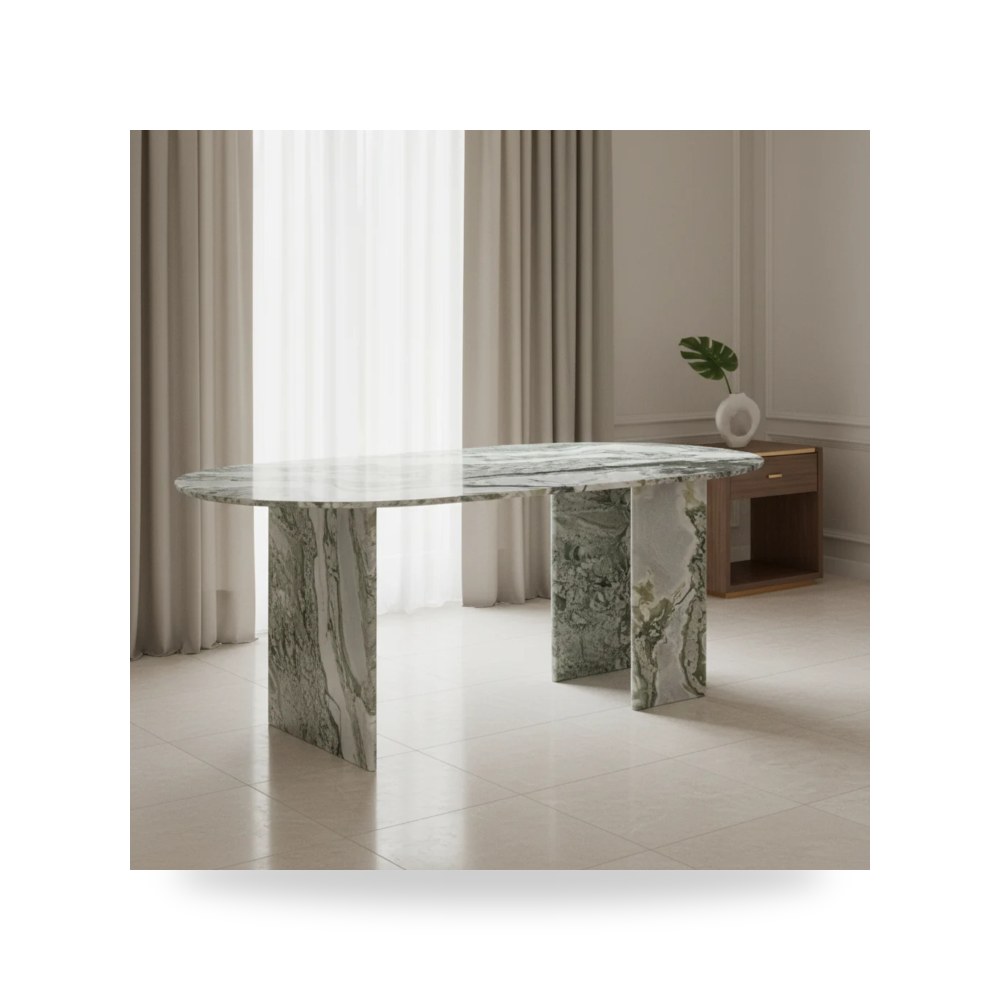 طاولة طعام CELIA OVAL موديل JD-1075-37-0 Moe's Home