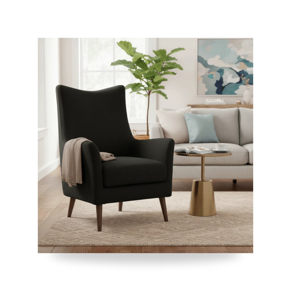 كرسي جلوس بتصميم أنيق - كرسي Moe's Home موديل ME 1066 27 طراز R - طراز ME-1066-27