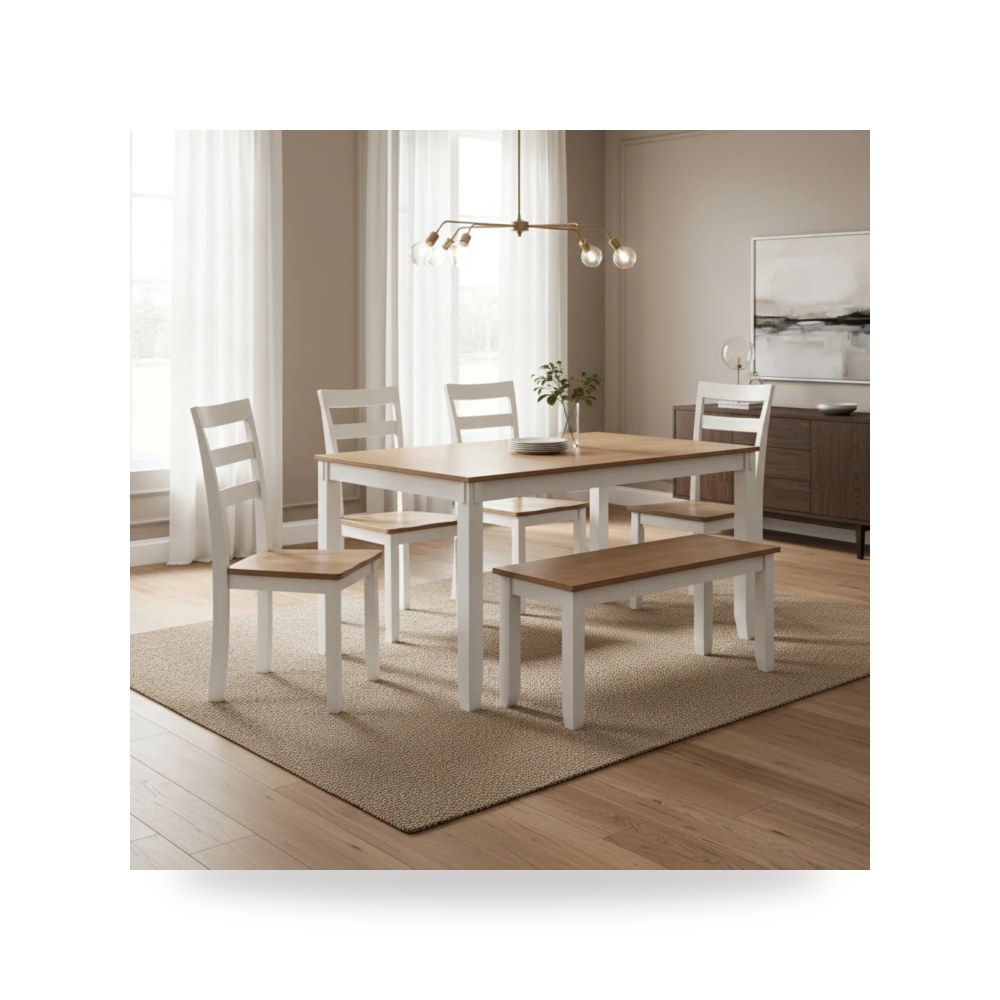 كرسي طعام فاخر - طقم غرفة طعام Ashley موديل D398 325 - طراز D398-325