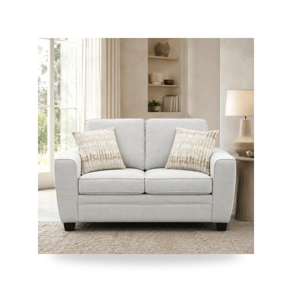 كنب ثنائي كونفا بيج مع وسادتين Confa Beige Loveseat من روتس
