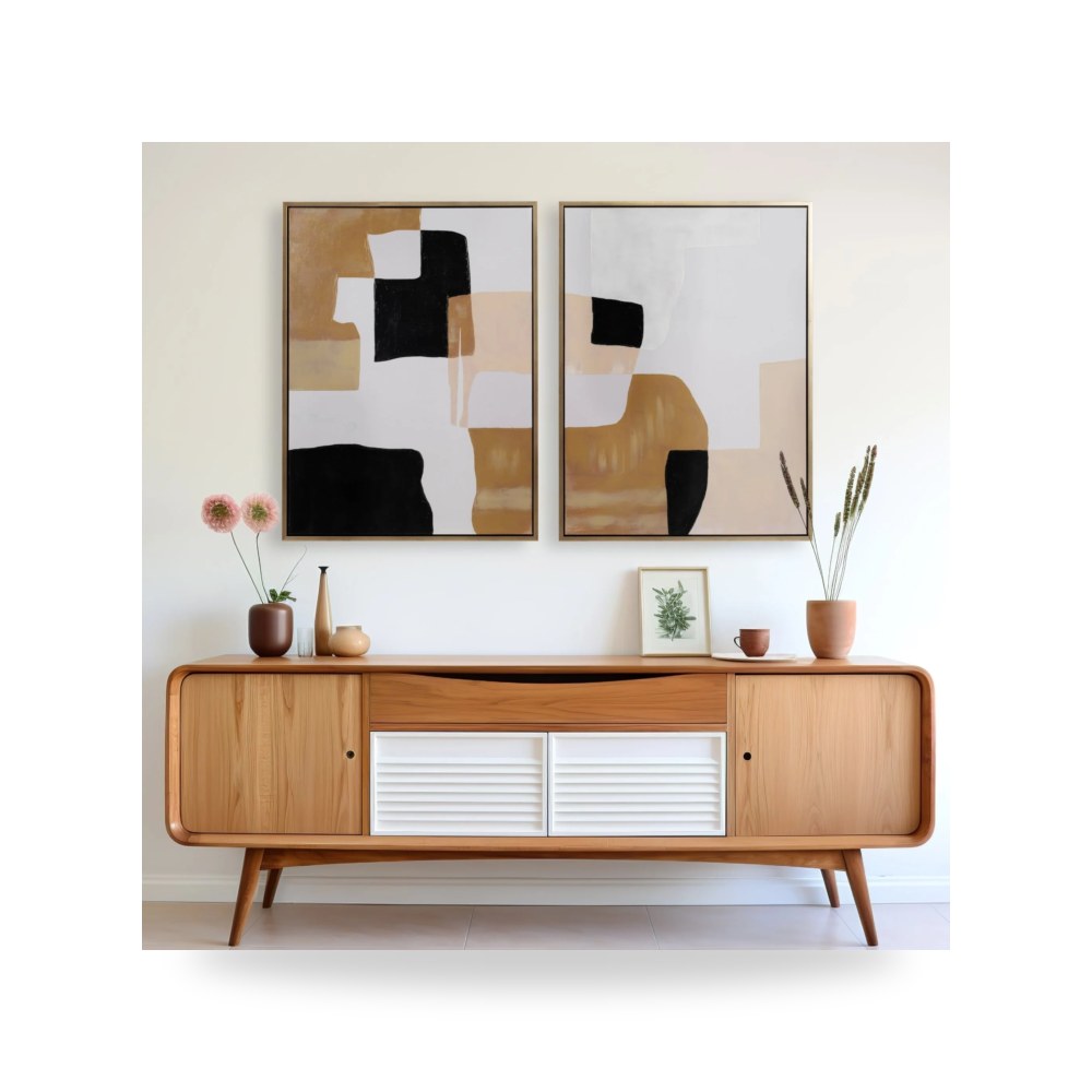 دهان S - 2 ABSTRACT, MULTI 36×48 من ساج بروك هوم Sagebrook Home موديل 70262