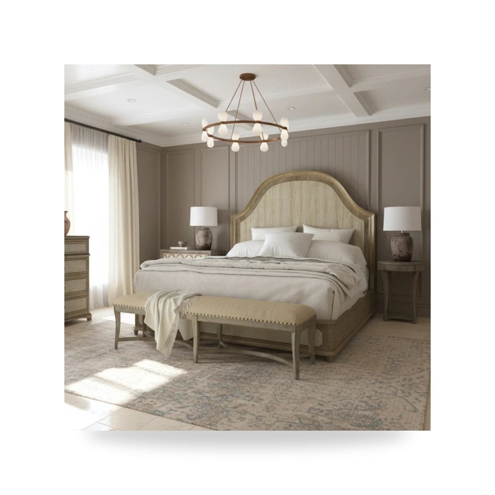 سرير نوم فاخر - سرير نوم Hooker موديل 6025 90266 83 - من Hooker Furniture