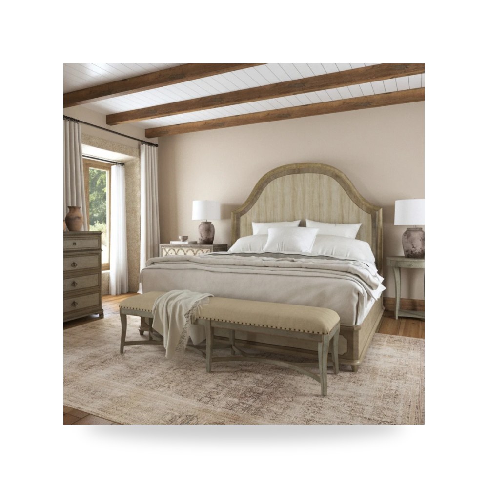 سرير نوم فاخر - سرير نوم Hooker موديل 6025 90250 83 - من Hooker Furniture - طراز