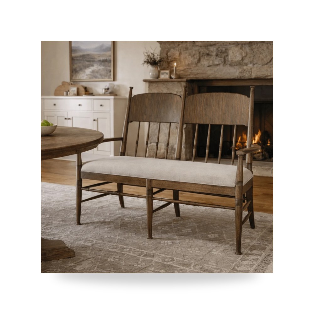 Americana Dining Bench مقعد طعام Hooker