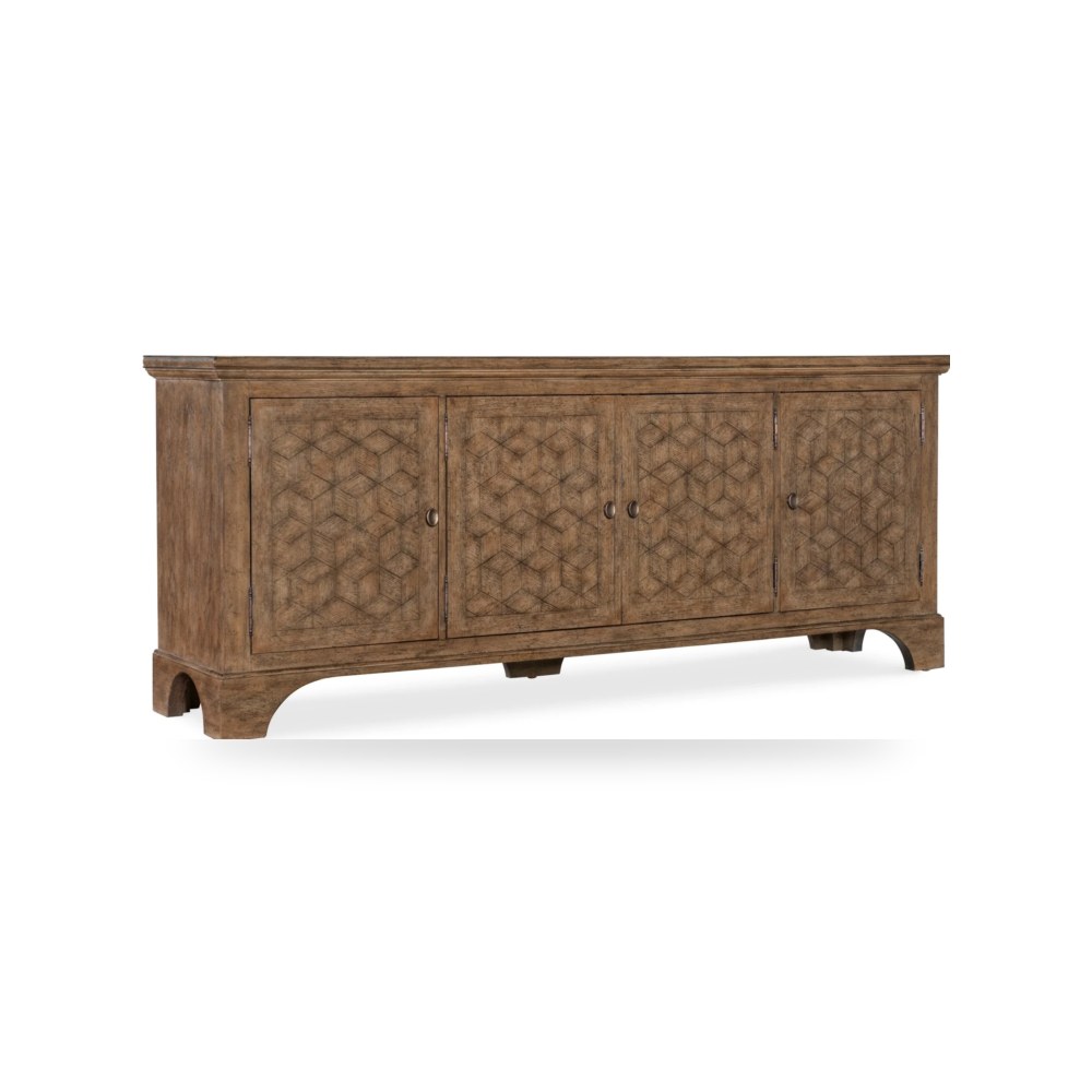 طاولة تلفزيون أحمر هوكر فيرنتشر Hooker Furniture موديل 7050 55498 85