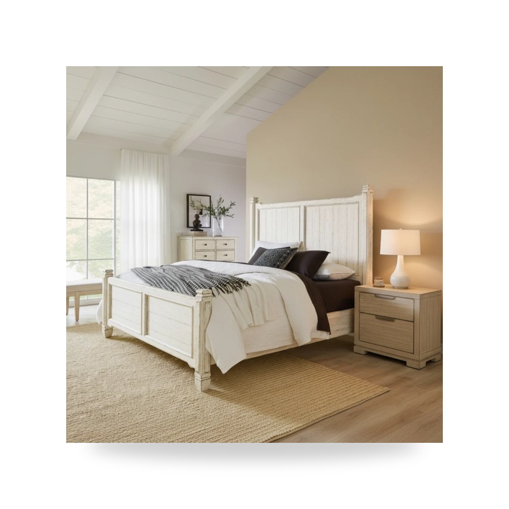 سرير نوم فاخر - Americana King Panel Bed سرير أمريكانا - من Hooker Furniture