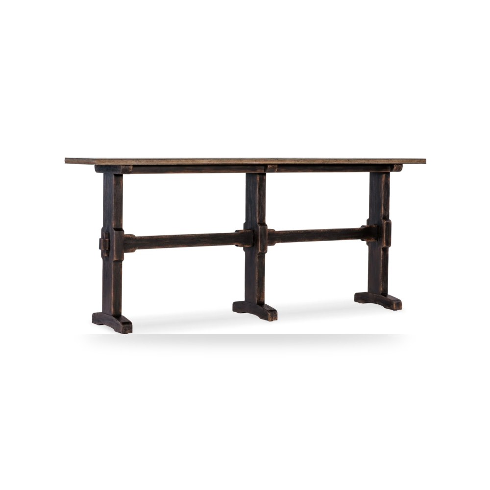 Americana Trestle Console Table طاولة كونسول موديل 7050-80151-89 Hooker
