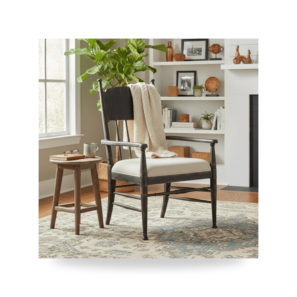 كرسي جلوس بتصميم أنيق - كرسي أحمر Hooker موديل 7050 75300 89 - من Hooker Furniture