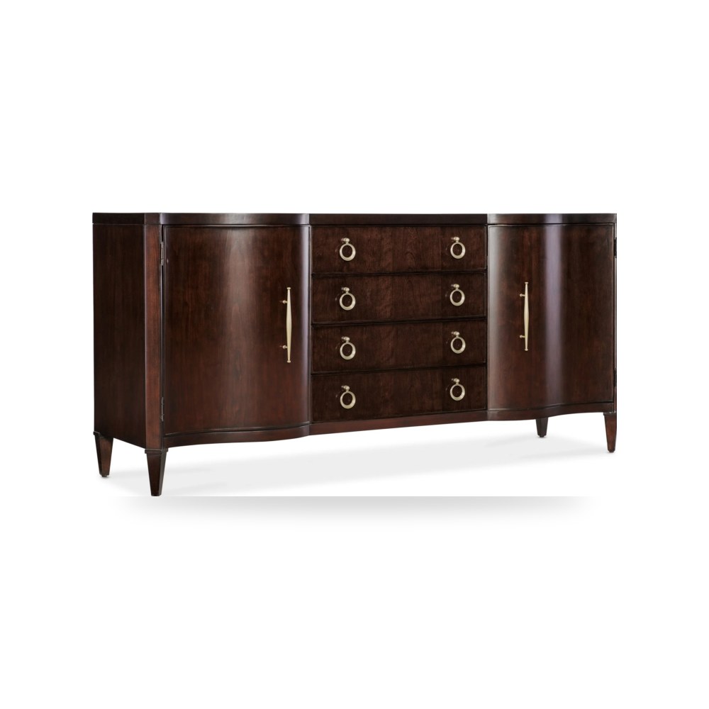 بوف ومسند قدم عثماني - بوفيه كونسول Hooker موديل 6900 75900 89 - من Hooker Furniture