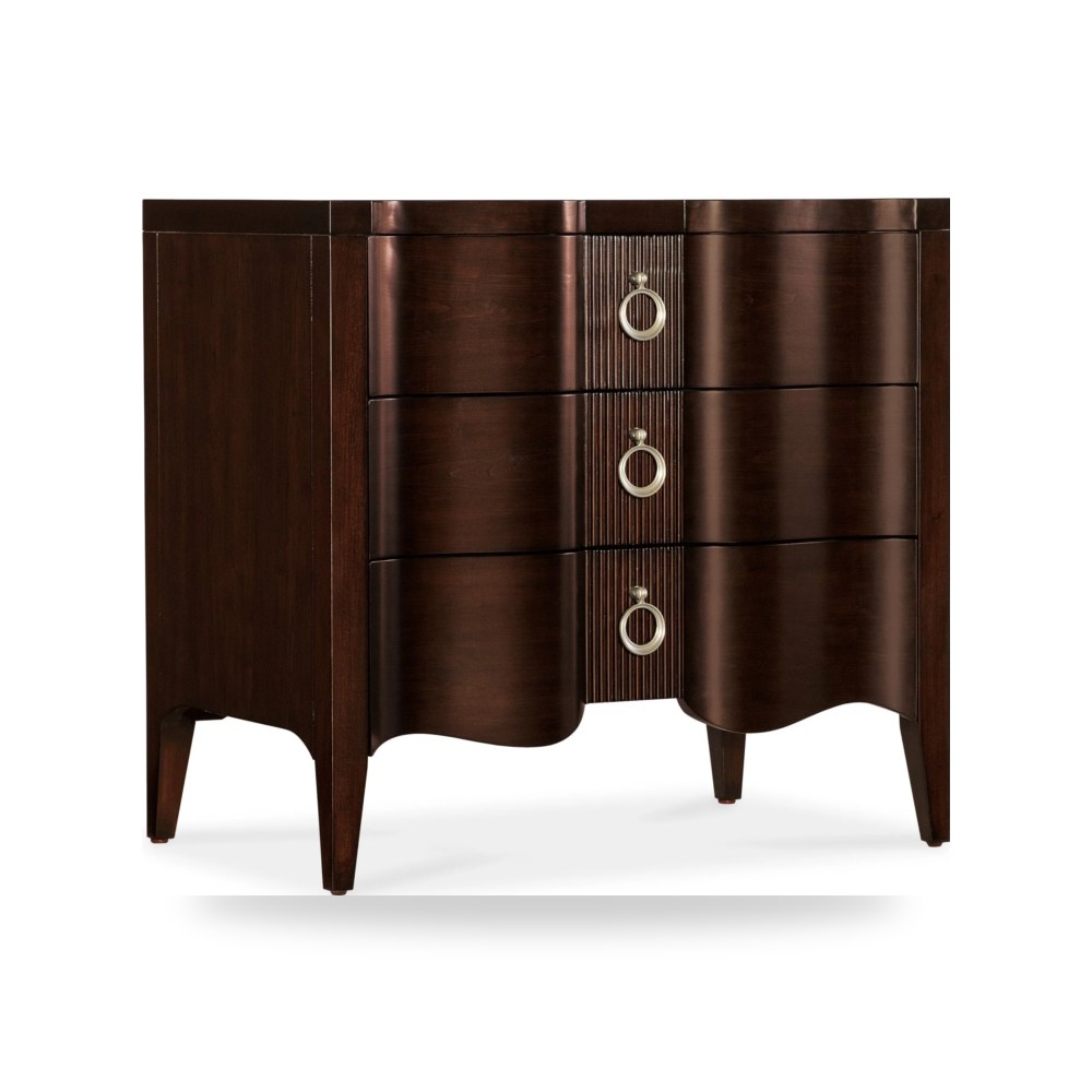Bella Donna Three Drawer Nightstand منضدة موديل 6900-90216-89 Hooker