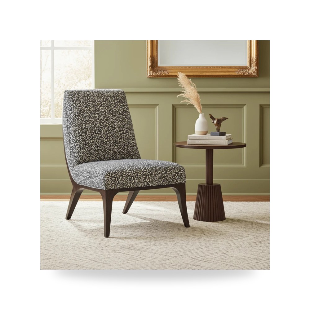 كرسي جلوس بتصميم أنيق - Bella Slipper Chair - من Hooker Furniture - طراز CC206-400