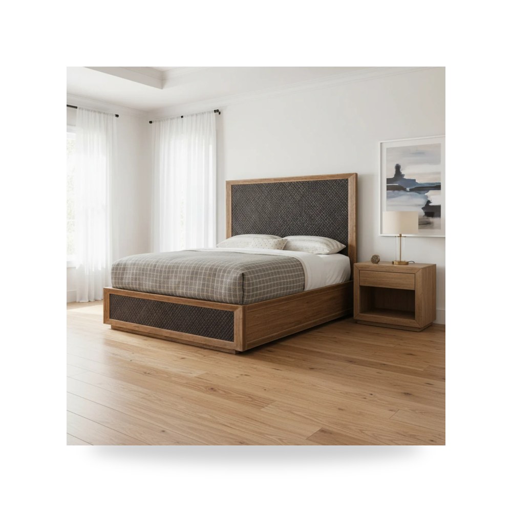 سرير نوم فاخر - سرير نوم بيج Hooker موديل 6700 90266 80 - من Hooker Furniture