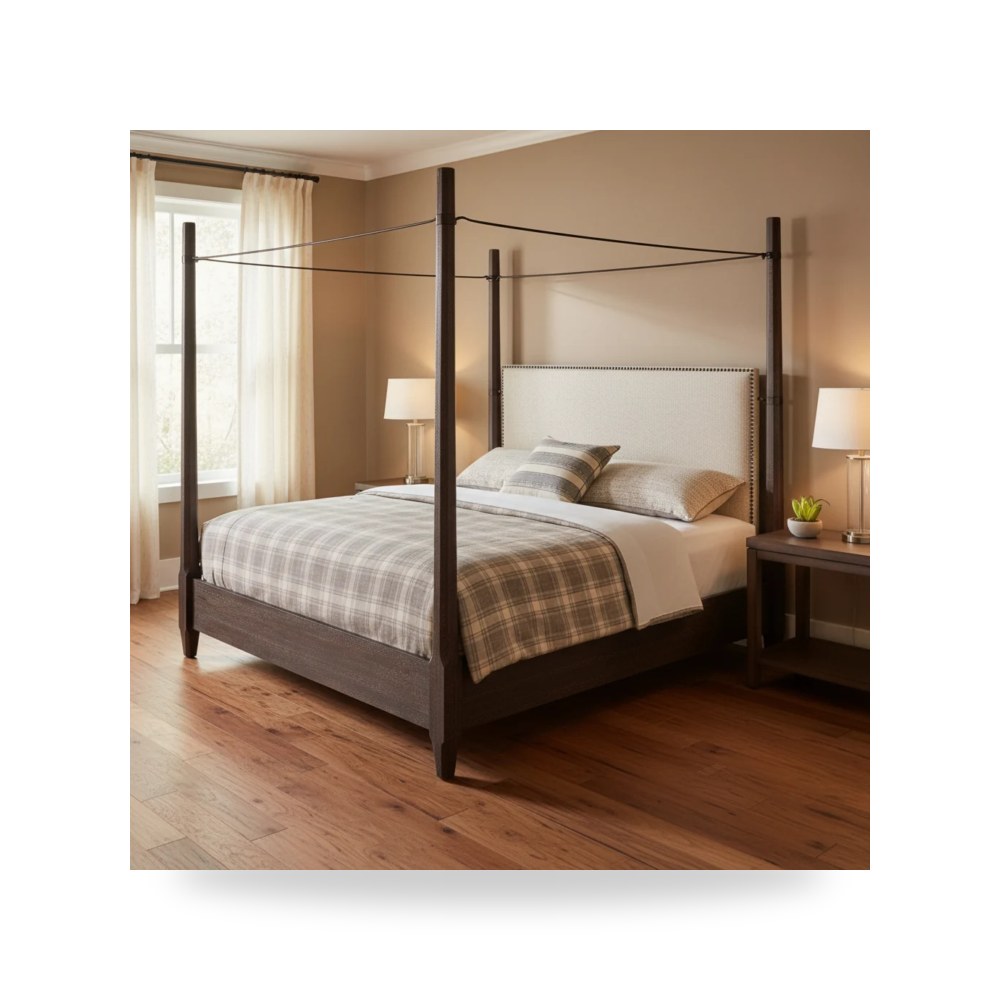 سرير نوم فاخر - سرير نوم Hooker موديل 6700 90666 98 - من Hooker Furniture