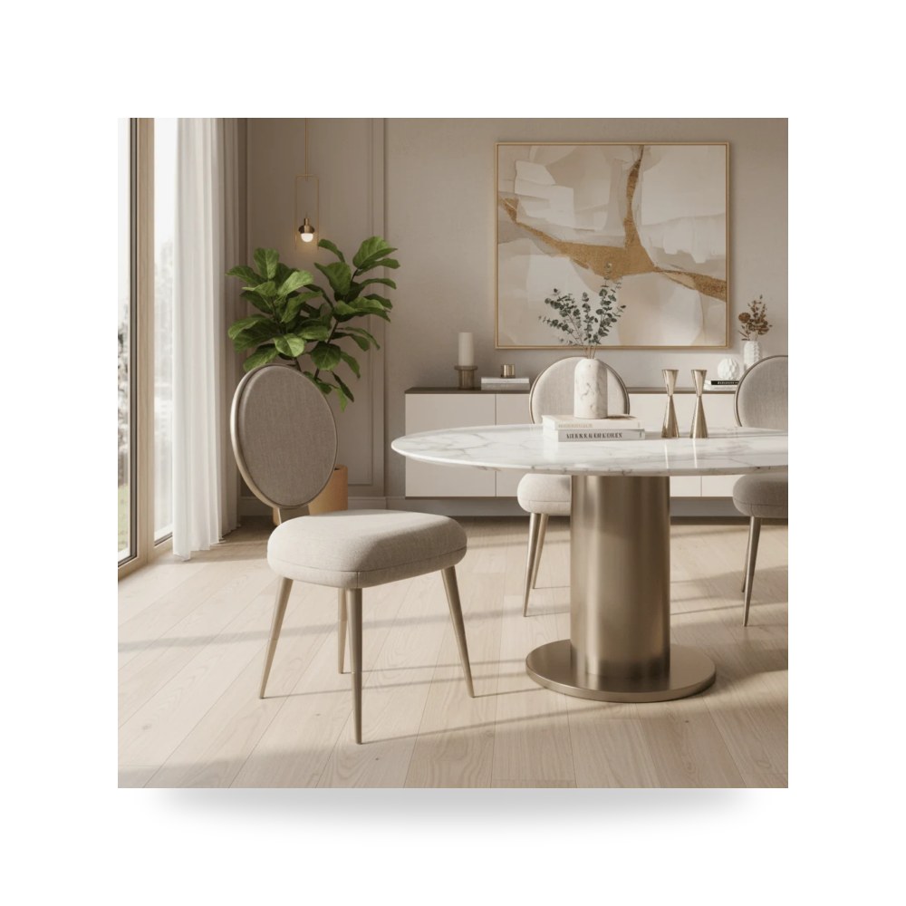 كرسي جلوس بتصميم أنيق - كرسي Caracole موديل CLA 023 281 - طراز CLA-023-281