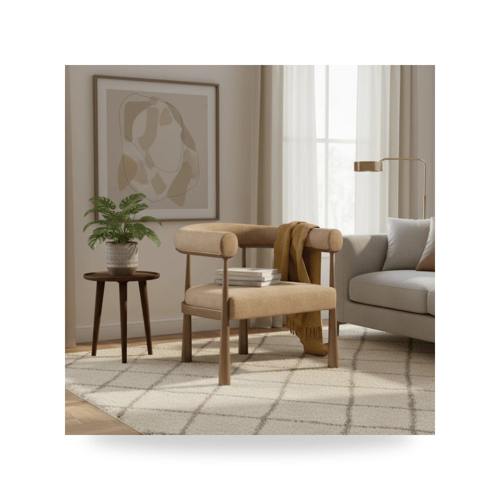 كرسي جلوس بتصميم أنيق - كرسي Caracole موديل M150 023 131 A - طراز M150-023-131-A