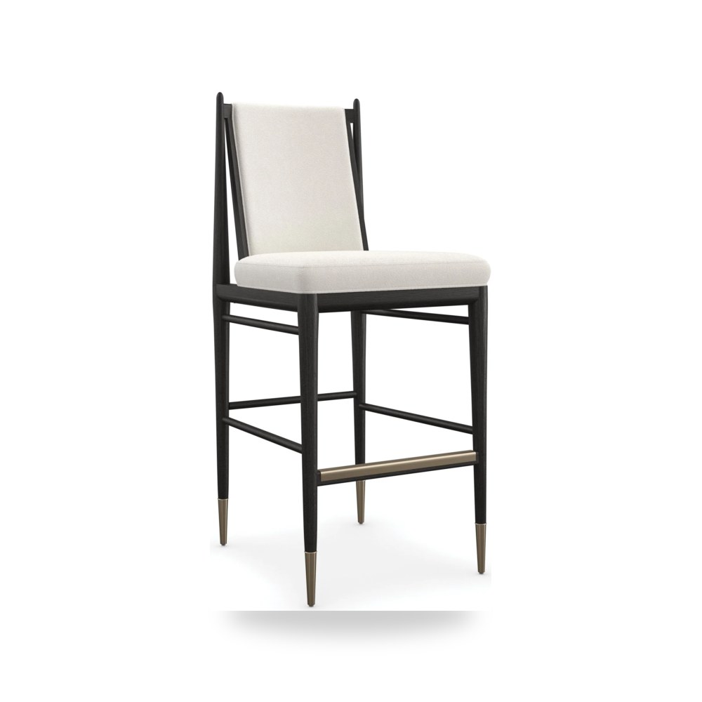 مقعد بار عالي فاخر - كرسي بار Caracole Unity Dark - طراز M142-023-302