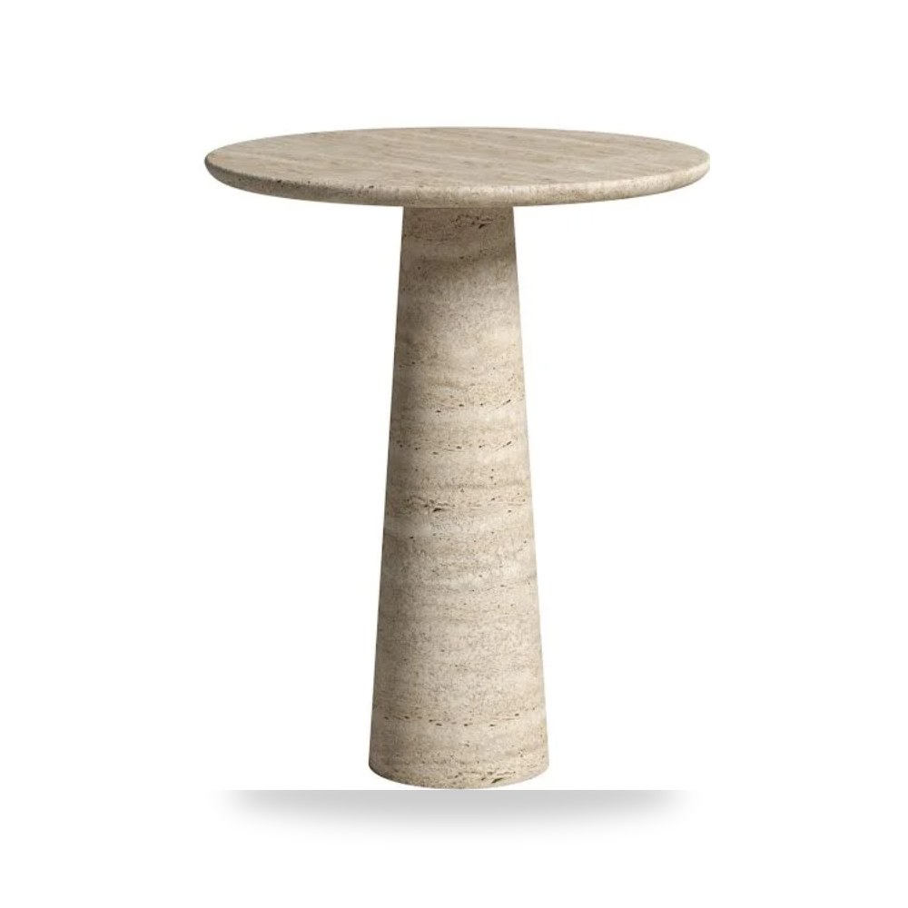 طاولة Travertine Finish روتس